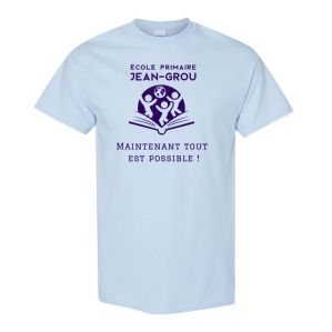 T-shirt de l’école Jean Grou