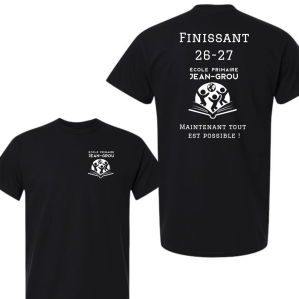 T-shirt de finissant